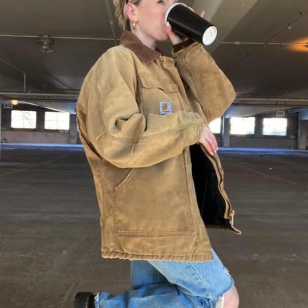 00s 칼하트 워크자켓 초어자켓 C03 42 (LARGE)