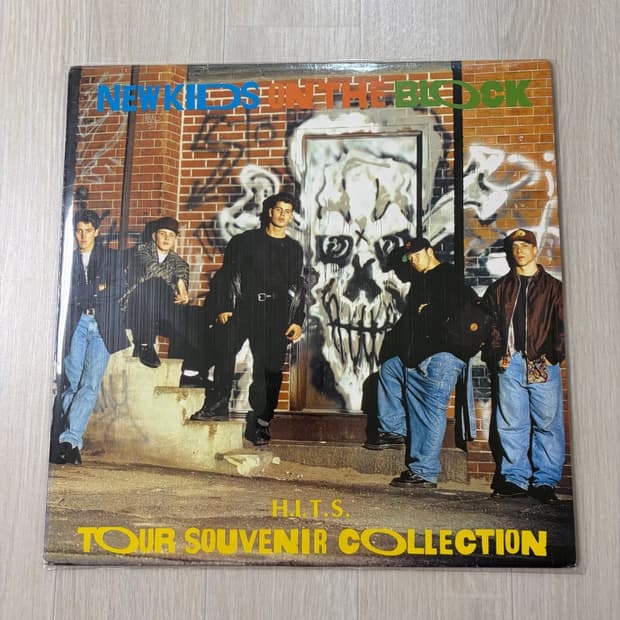 뉴키즈온더블록 H.I.T.S. 투어 기념 lp