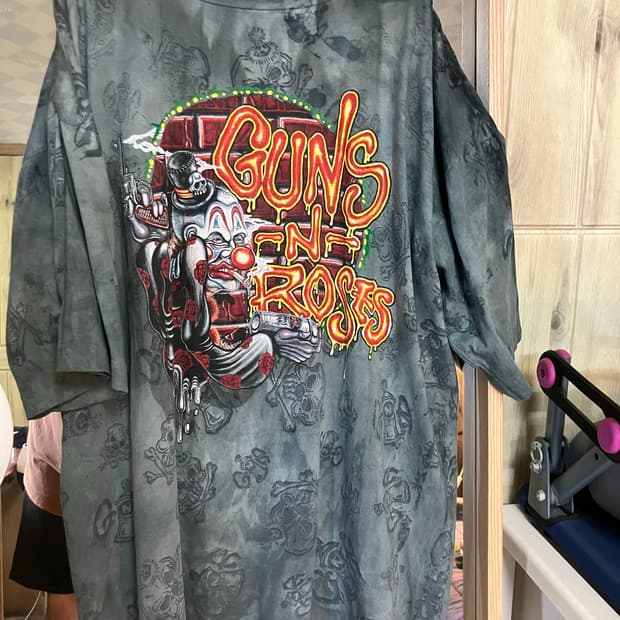 [XL] 90s 건즈앤로지스 빈티지 밴드 티셔츠