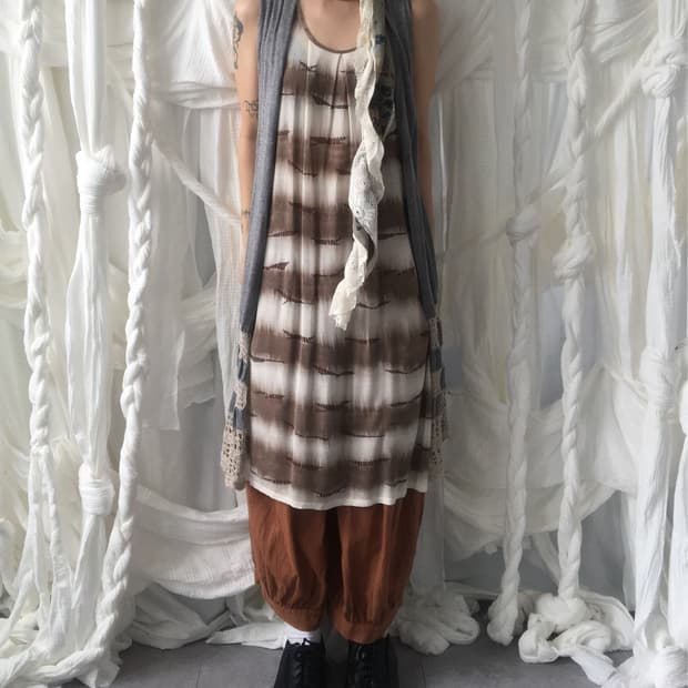 Ethnic mood onepiece