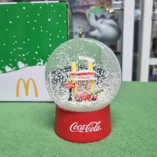 맥도날드 코카콜라 한정 스노우글로브