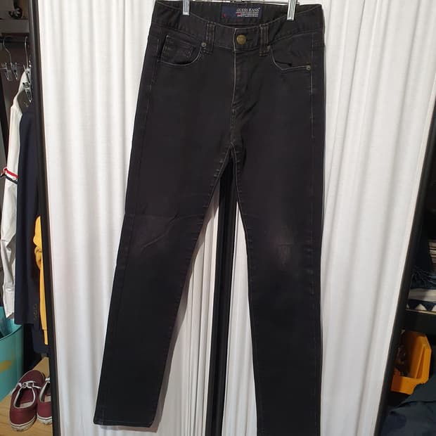게스 블랙진 데님 팬츠 여성용 29사이즈 2200316