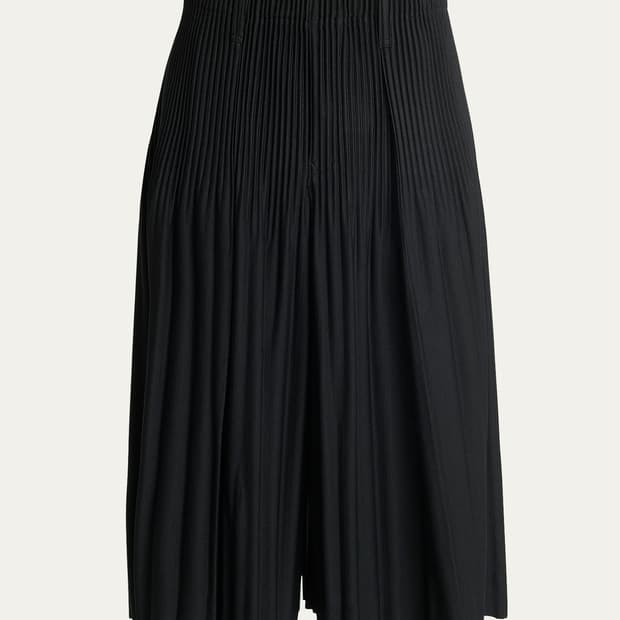 [3] 옴므플리세 크롭 플러피하카마 블랙 팝니다