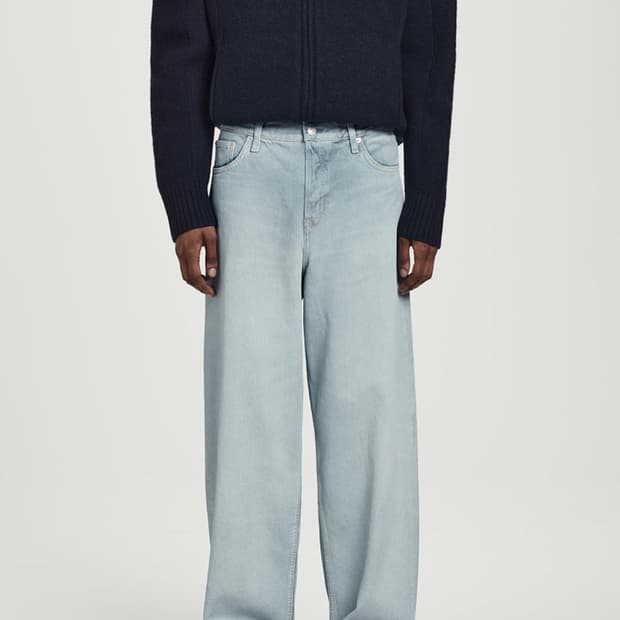 [새상품] COS / rider 와이드 레그진 라이트블루 31사이즈