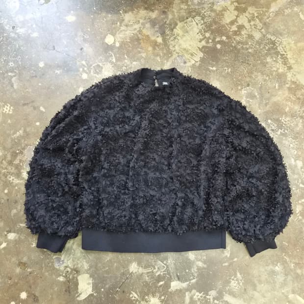 S) ZARA 자라 레이스 블라우스 아플리케 블라우스