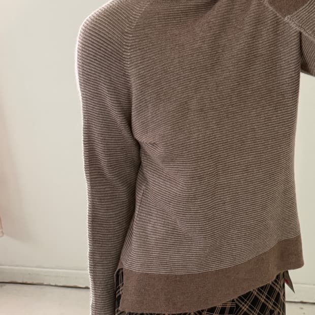 일본빈티지 레글런 터틀넥 니트 스웨터