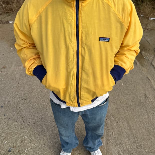 90~00s Patagonia 윈드플리스 봄버 자켓