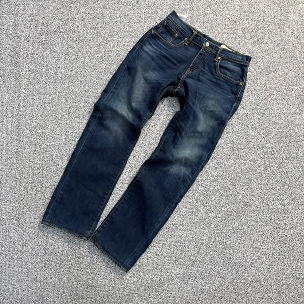 W30 리바이스 진청 데님 청바지 0427J