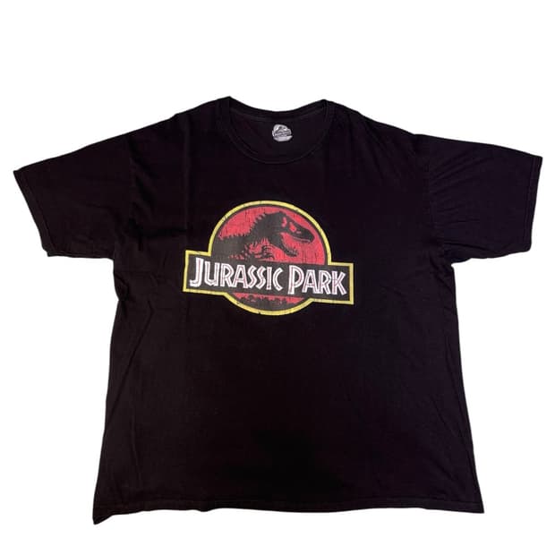 빈티지 쥬라기공원 JURASSIC PARK 오피셜 로고 티셔츠 OS