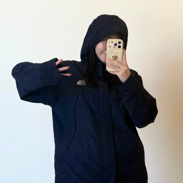 노스페이스 (The north face) 덕다운 자켓 네이비