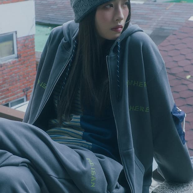 하이산 후드집업 + 팬츠 일괄판매