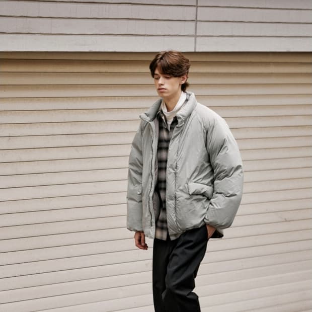 헤지스 패딩 L Size