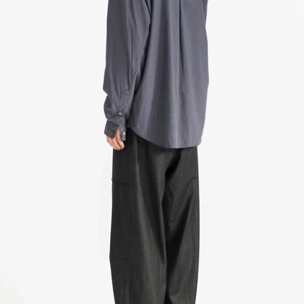 23SS 폴리테루 디비전 트라우저 스트라이프 차콜 4사이즈