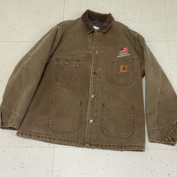 칼하트 co2 usa 브라운 초어자켓