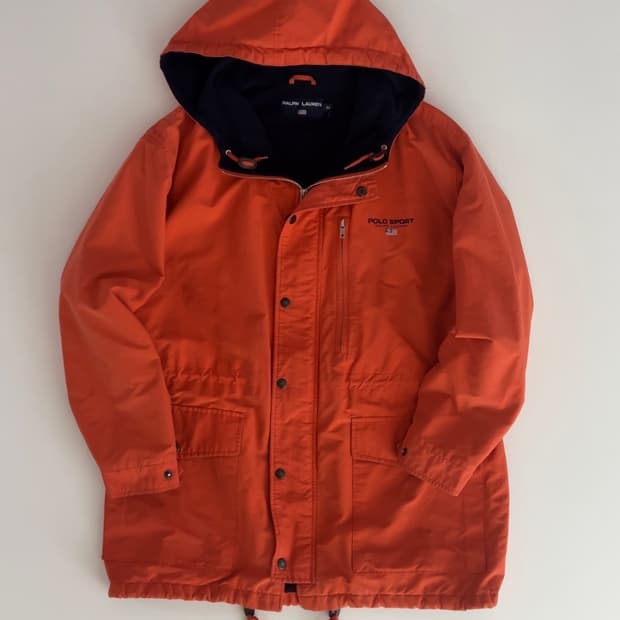 90s 폴로 스포츠 나일론 사파리 자켓 100 정도 