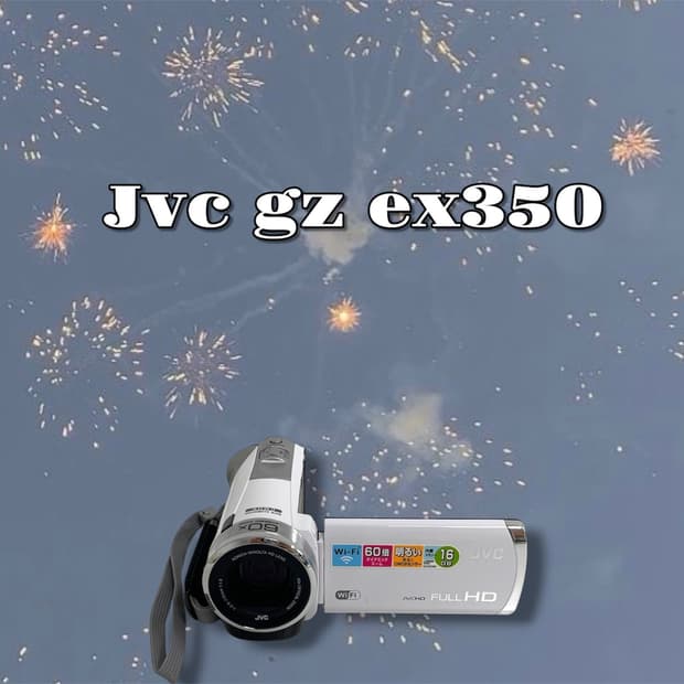✴️연휴무배/원격조정/카메라파우치/ jvc gz ex350 빈티지 캠코더