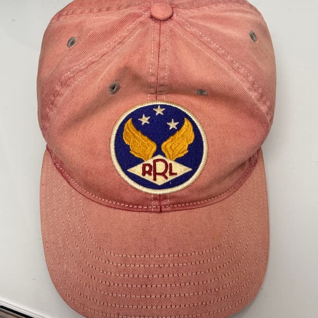 RRL 볼캡 핑크