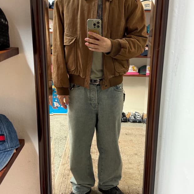 A2 Flight suede jacket 