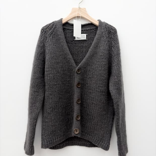 MOHAIR WOOL CARDIGAN