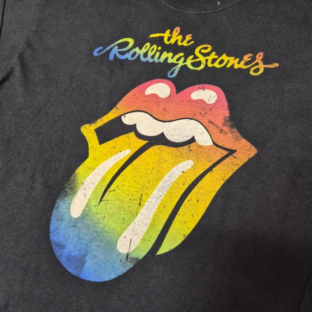 [M,실측L]롤링스톤즈 오피셜 티셔츠 -154
