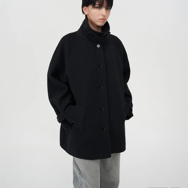 인사일런스 우먼 소프트 하프 발마칸 코트 구합니다 