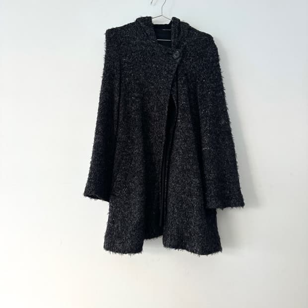 COMME CA DU MODE hoody rough cardigan