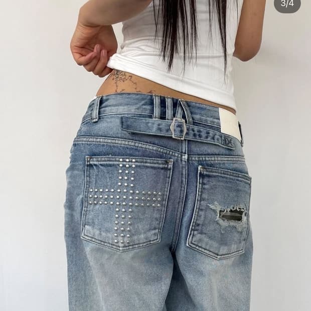 2000 archives Snyder wide denim blue