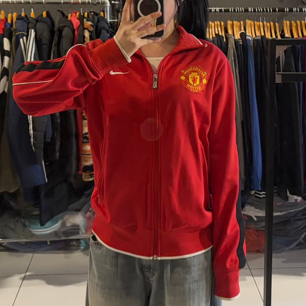나이키 맨체스터 유나이티드 시그니쳐 트랙탑 져지
