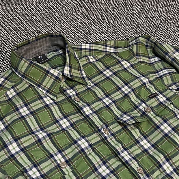 몽벨 체크 셔츠