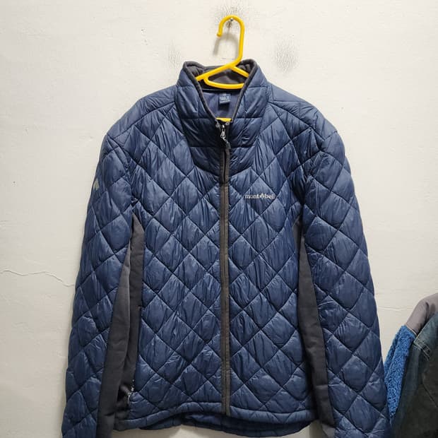 몽벨 플라즈마 다이아몬드 퀼팅 경랭패딩 XXL