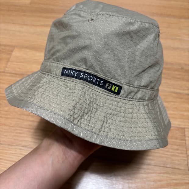 00s 나이키 스포츠 버킷햇 모자 카키