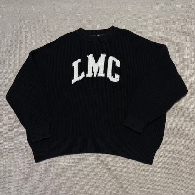 LMC 로고 헤비 니트