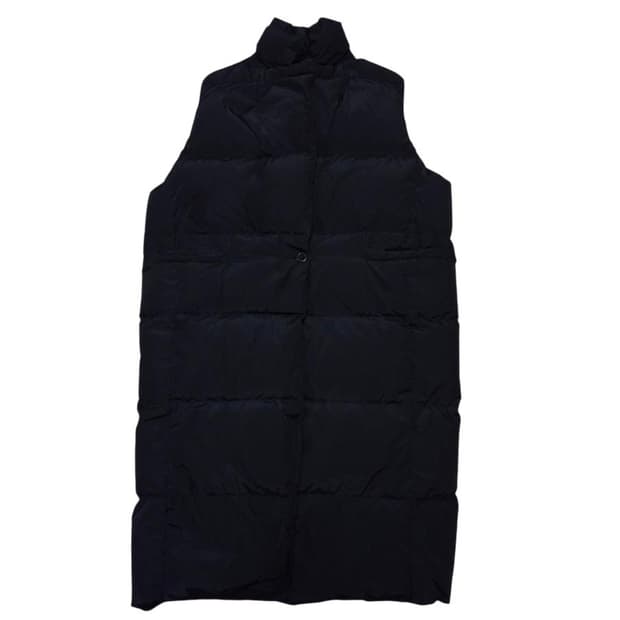 (바배) 블루마틴 여성 덕다운 롱패딩 조끼 베스트