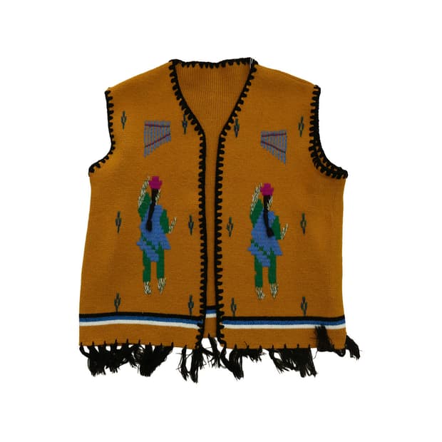 빈티지 니트 베스트