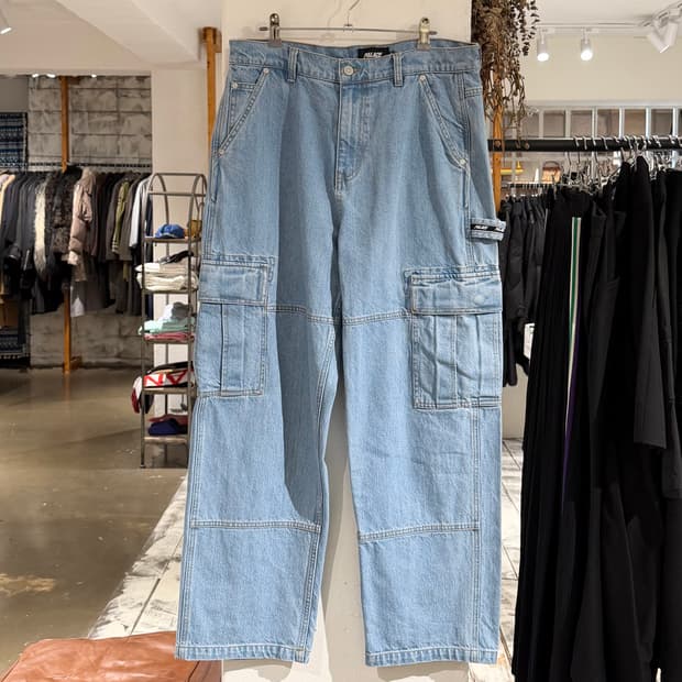 팔라스 연청 데님 카포 진