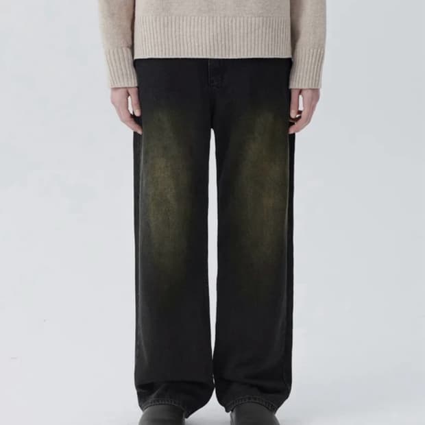 바이오스톤 워싱 데님