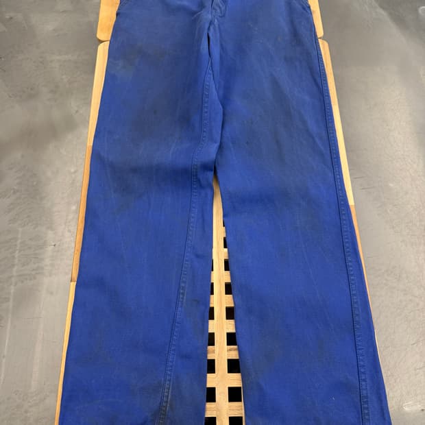 70s DISTRESSED Oil-Stained 빈티지 프렌치워크팬츠