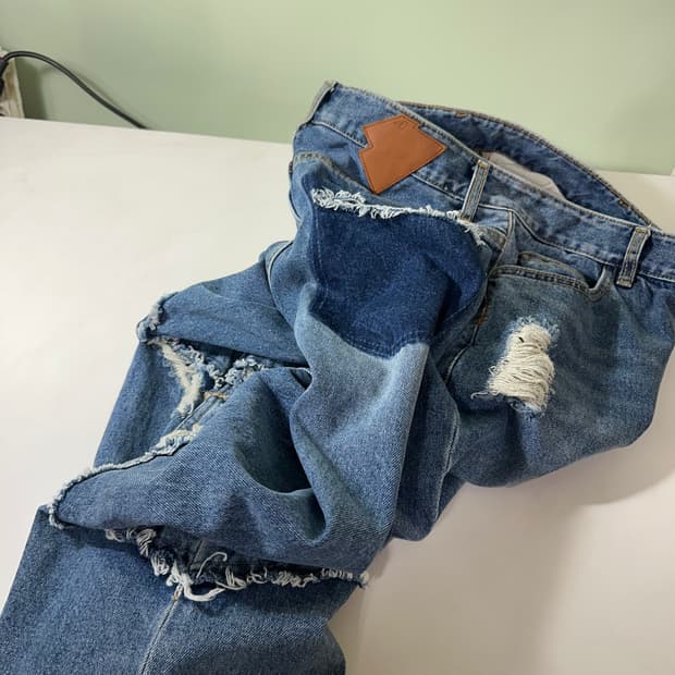 A3 XL 아더에러 22S/S  스태미 진 청바지 데님 팬츠