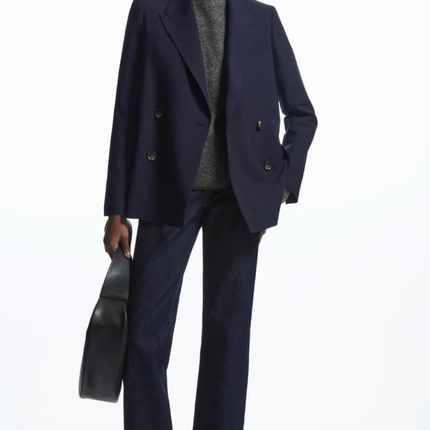 Cos 네이비 블레이져