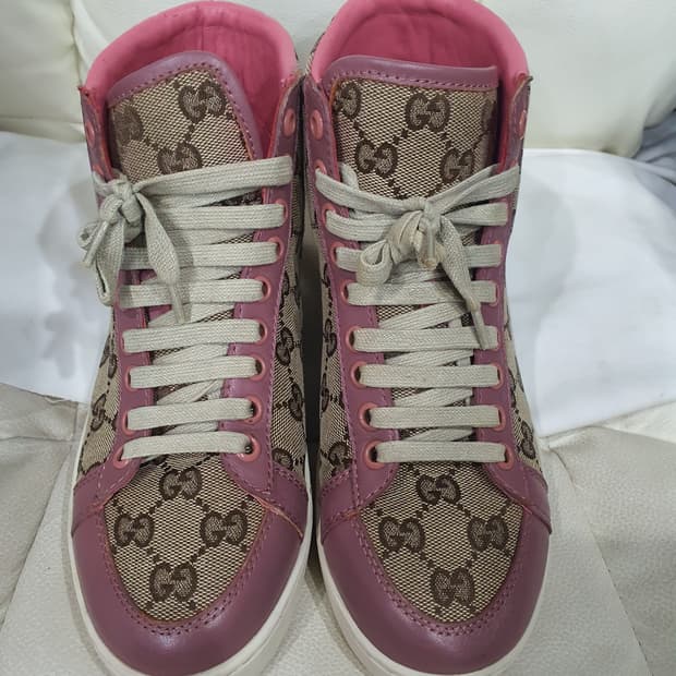 구찌 하이탑 스니커즈(정품)