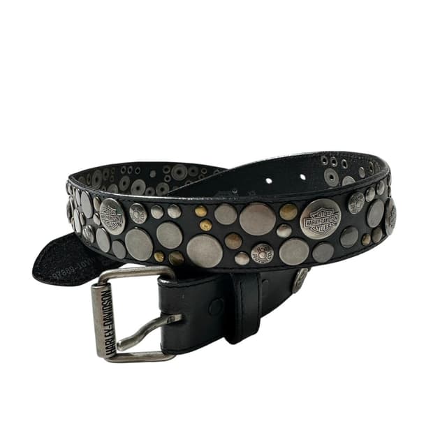 할리데이비슨 리벳 스터드 벨트