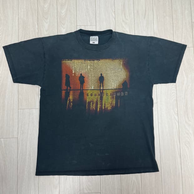90s 사운드가든 다운온더업사이드 티셔츠