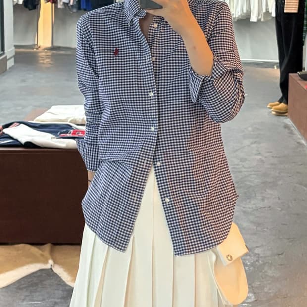 폴로 랄프로렌 깅엄체크 셔츠