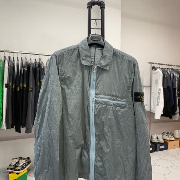 [XL] 스톤아일랜드 나일론 메탈 오버셔츠