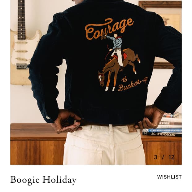 부기홀리데이 트러커 자켓 구합니다 L,XL