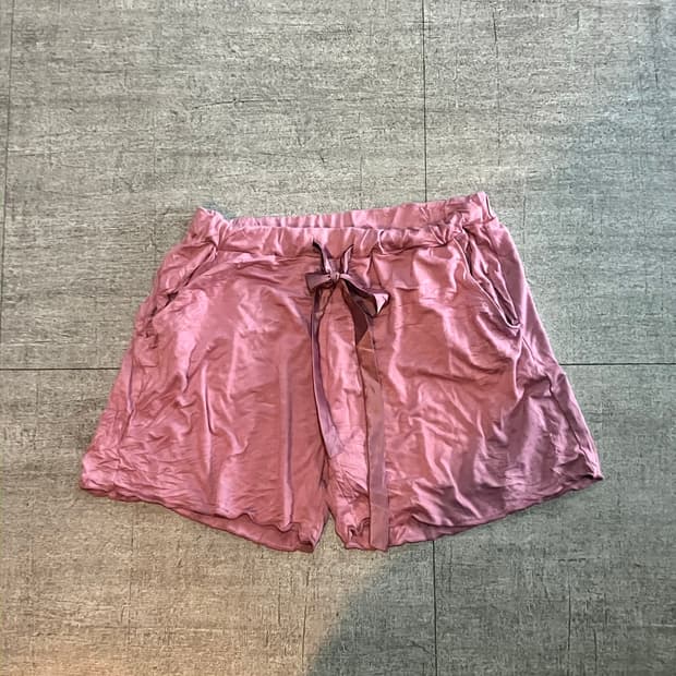 일본빈티지 Tughaccl 하구미모리걸 달천깔페어리 리본샤틴반바지 핑크