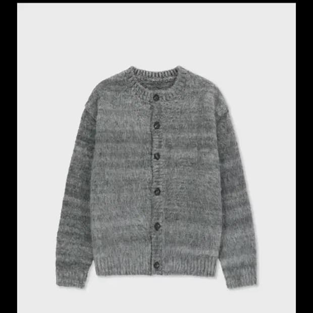 (새상품) 벨리에 브러쉬드 탐 가디건 4 24fw제품