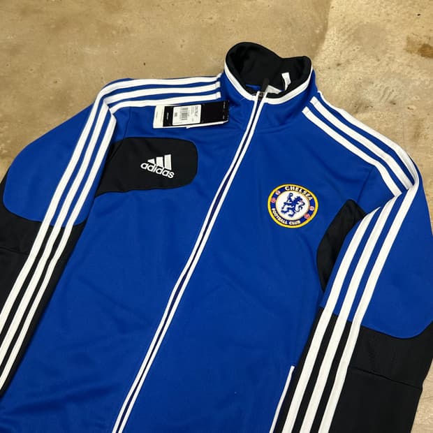 95 새상품 아디다스 첼시 FC 블루 트랙탑