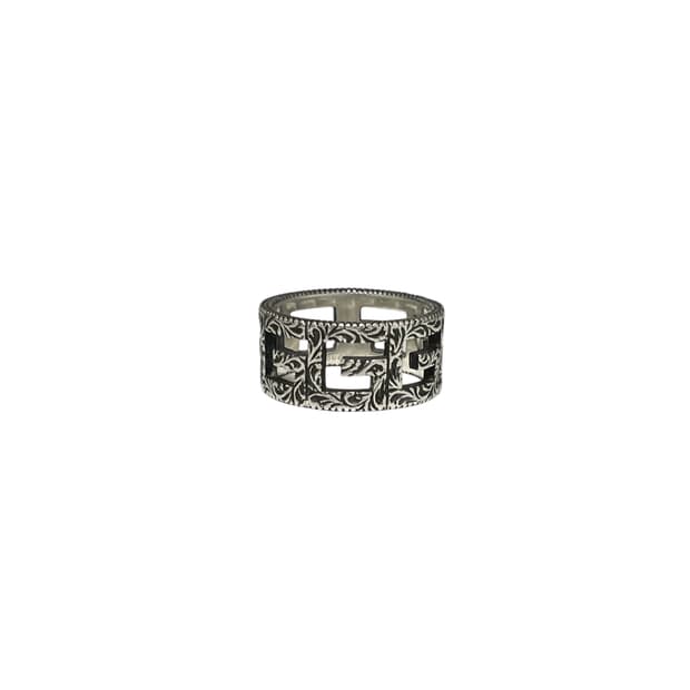 Gucci Square G Motif Ring
