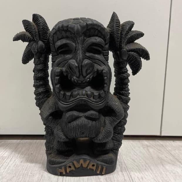 빈티지 하와이 티키 인테리어 장식 소품